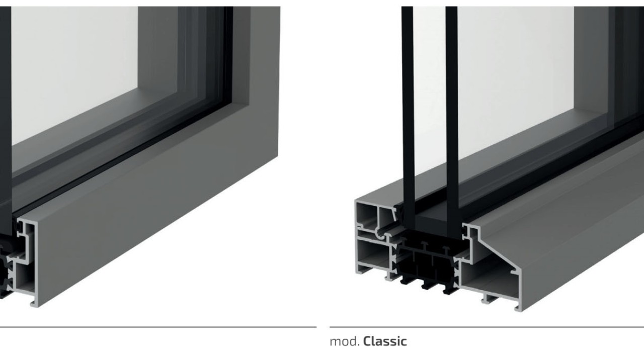 Finestre ALU compact 